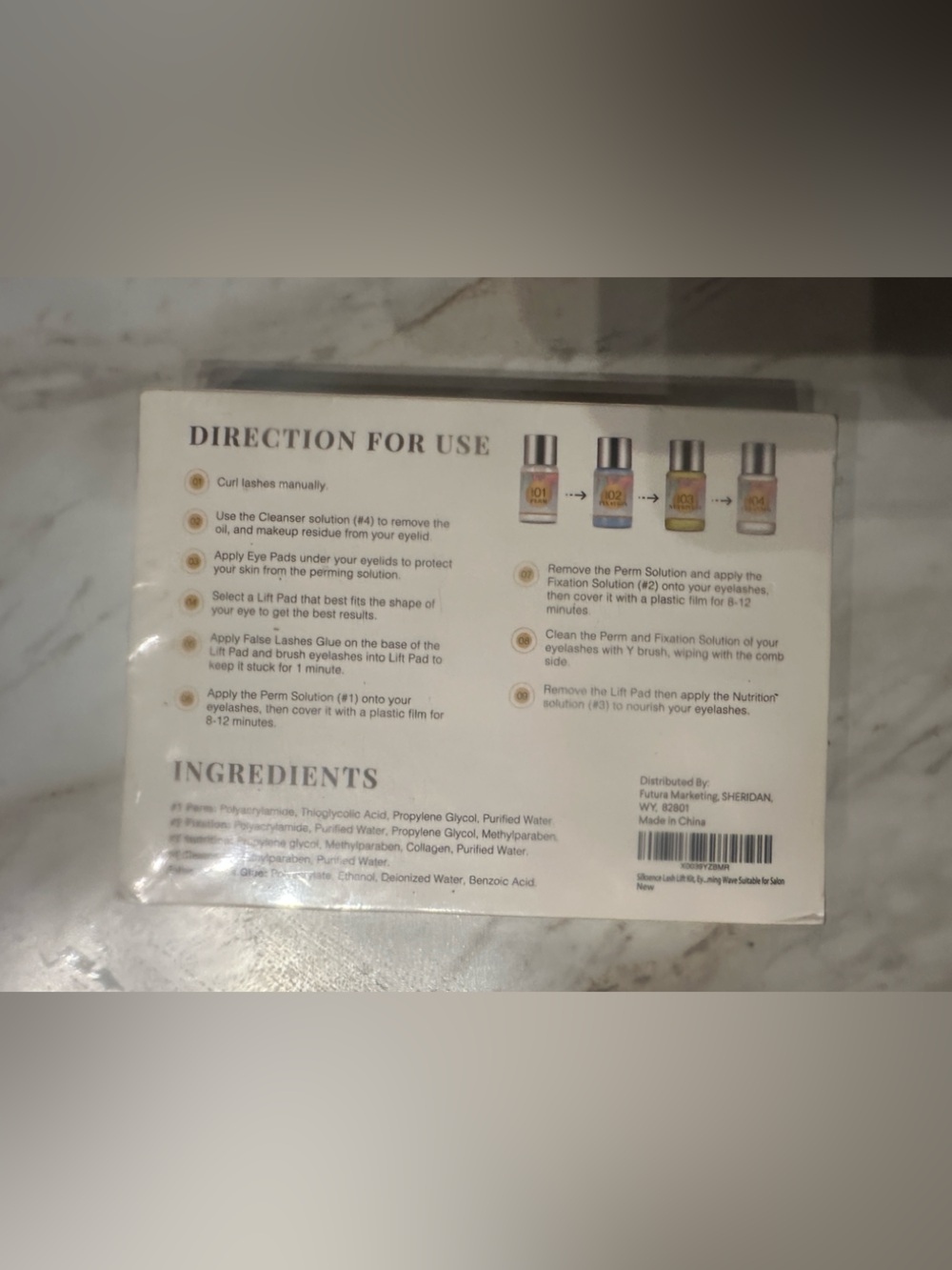 Eyelash Perm Kit - White Box